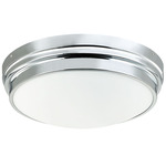 Fresh Colonial Ceiling Light - Chrome / White
