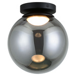 Boble Ceiling Light - Matte Black / Smoke