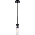 Weaver Pendant - Black / Clear