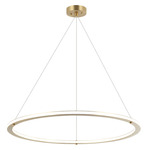 Victoria Color Select Chandelier - Brushed Gold