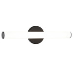 Bowie Color Select Bathroom Vanity Light - Matte Black / White