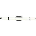 Finnegan Color Select Bathroom Vanity Light - Black / Frosted