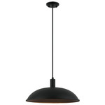 Farmley Outdoor Pendant - Matte Black