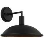 Farmley Indoor / Outdoor Wall Sconce - Matte Black