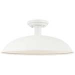 Farmley Indoor / Outdoor Ceiling Light - Matte White