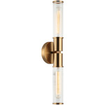 Klarice Wall Sconce - Aged Gold Brass / Clear