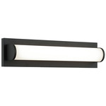 Jensen Color Select Bathroom Vanity Light - Matte Black / White