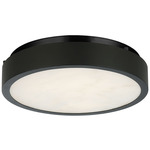 Marblestone Color Select Ceiling Light - Matte Black / Spanish Alabaster