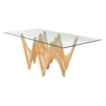 Geo Dining Table - Natural