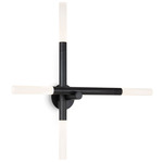 Cass Wall Sconce - Oil Rubbed Bronze / White
