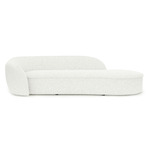 Claudette Lounge Sofa - White