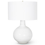 Clemente Ceramic Table Lamp - White