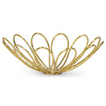 Daisy Bowl - Polished Brass