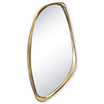 Galet Mirror - Antique Gold Leaf / Mirror