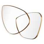 Harmony Mirror - Natural Brass