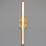 Beam Wall Sconce - Satin Brass / Frosted