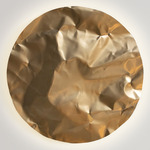 Luster Medallion Wall Light - Light Satin Bronze