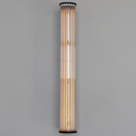 Ember S1 Wall Sconce - Matte Black / Clear
