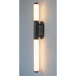 Scepter S3 Wall Sconce - Matte Black / Opaque White Matte