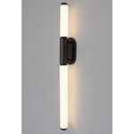 Scepter S3 Wall Sconce - Blackened Steel / Opaque White Matte