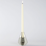 Cross Candle Holder - Polished Nickel