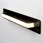 Halo Wall Light - Blackened Steel