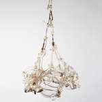 Knotty Bubbles Chandelier - Natural / Clear