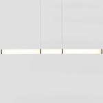 Mini Endless Linear Pendant - Blackened Steel