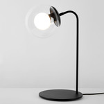 Modo Desk Lamp - Black / Clear