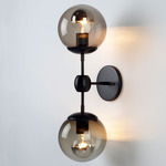 Modo Wall Sconce - Black / Smoke