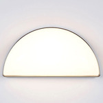 Odds & Ends Rainbow Wall Sconce - Polished Nickel / White