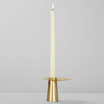 Orbit Candle Holder - Brushed Brass