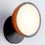 Geode Wall Sconce - Black / Brown