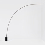 Pole Floor to Surface Lamp - Black