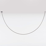 Pole Ceiling Light - Black
