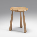 Taper Low Stool - White Oak