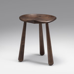 Taper Low Stool - Black Walnut