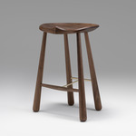 Taper Stool - Black Walnut