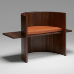 Sit Set Chair - Black Walnut / Caramel Leather
