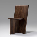 Three Plane Chair - Black Walnut