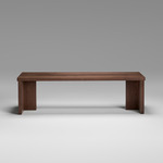 Grange Bench - Black Walnut