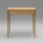 The Cain Nightstand Table - White Oak