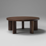 Orbit Coffee Table - Black Walnut