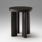 Orbit Stool - Ebonized Oak