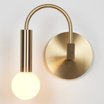 Arch Wall Sconce - Brushed Brass