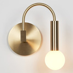Arch Wall Sconce - Brushed Brass