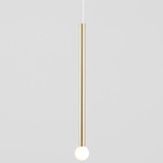 Strike Pendant - Brushed Brass