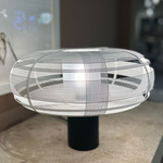 Tubby Table Lamp - Black / White