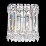 Quantum Wall Sconce - Stainless Steel / Optic Crystal