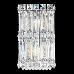 Quantum Wall Sconce - Stainless Steel / Optic Crystal